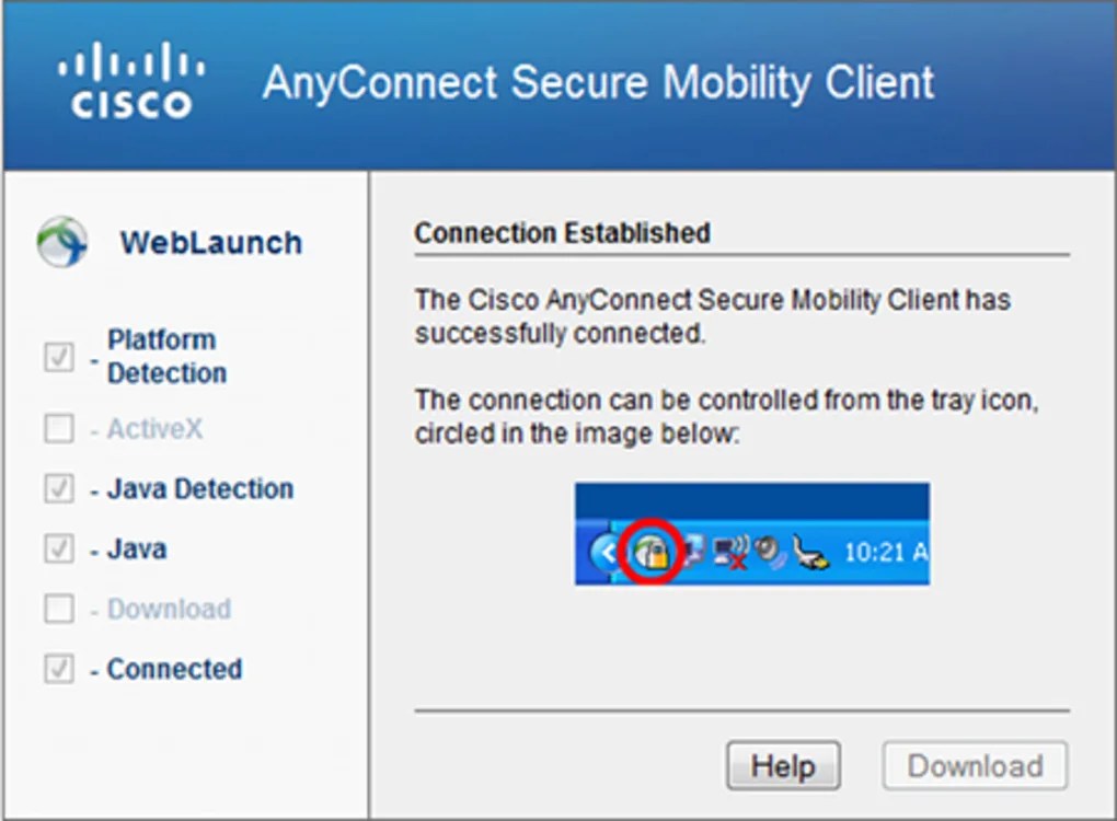 Cisco AnyConnect Secure Mobility Client 4.10.06090 for Windows Screenshot 1