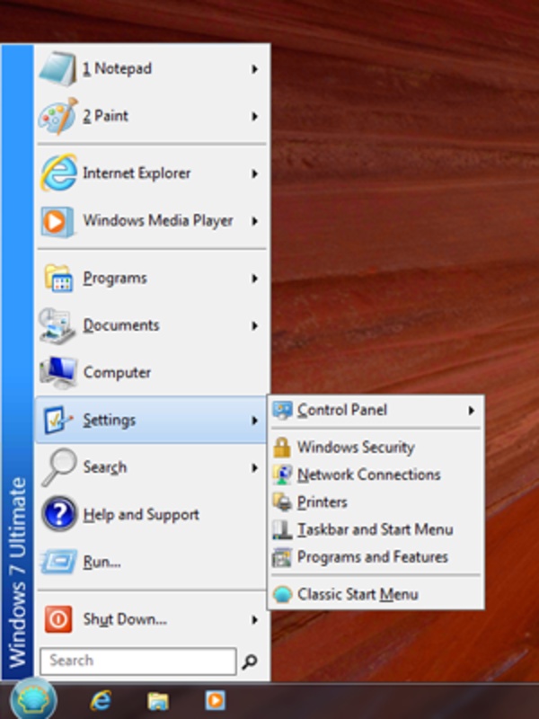 Classic Shell 4.3.1 for Windows Screenshot 4