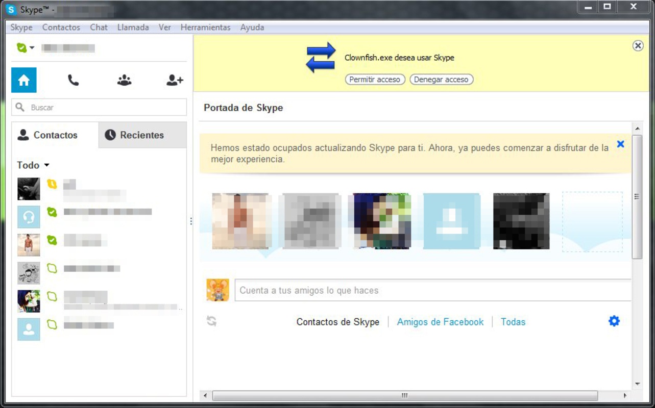 Clownfish for Skype 5.06 for Windows Screenshot 5