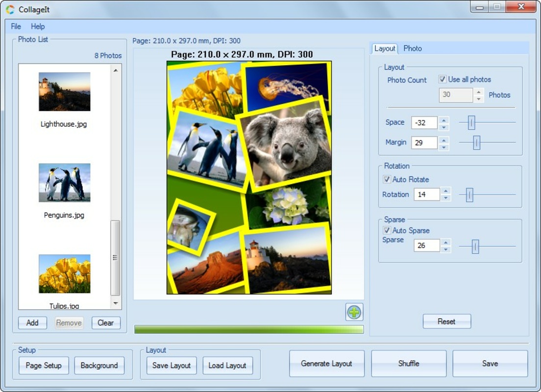 Collage It 1.9.5 feature