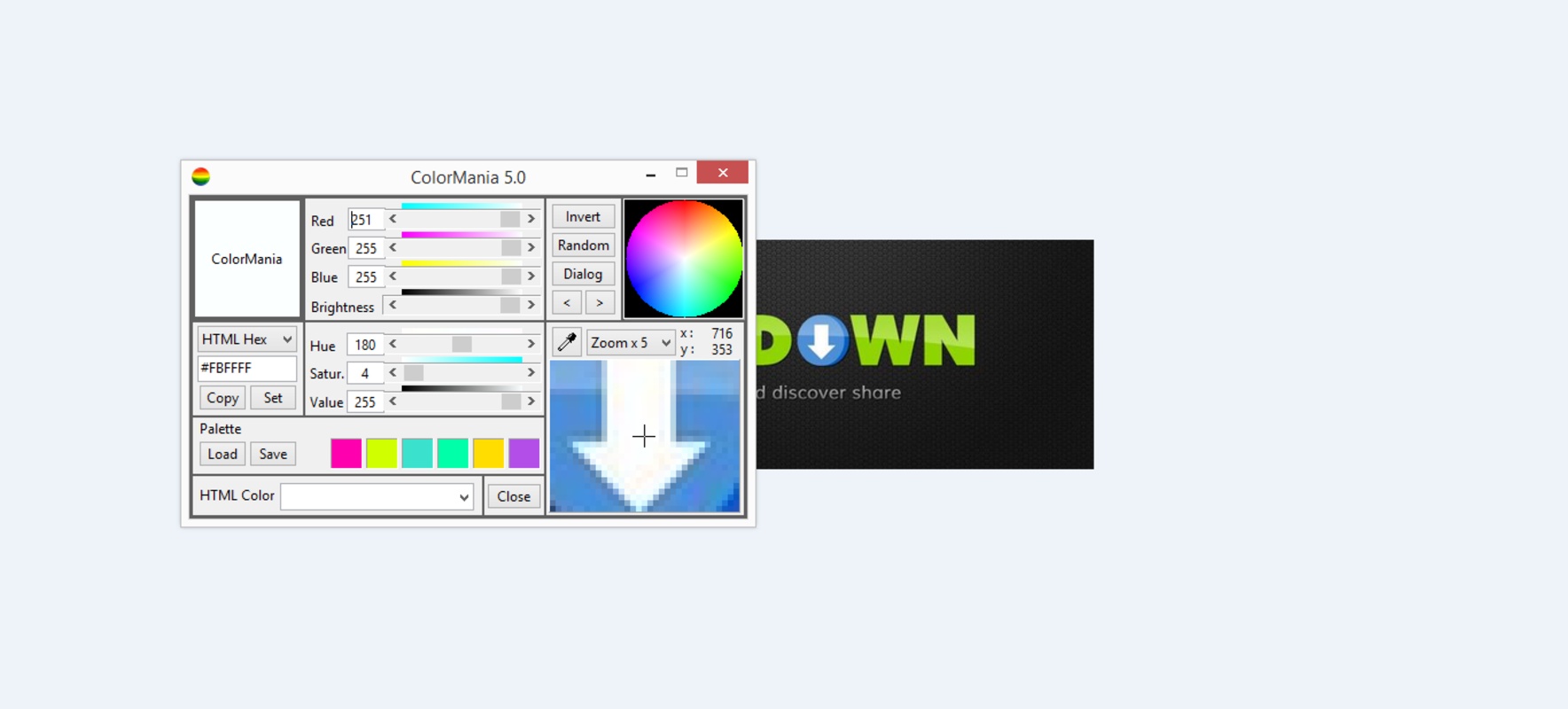 ColorMania 12.0 for Windows Screenshot 1