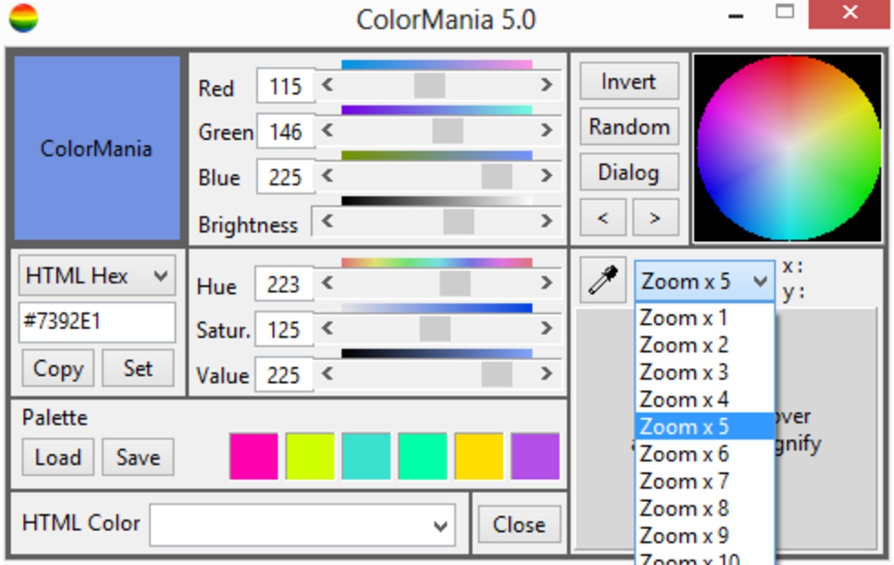ColorMania 12.0 for Windows Screenshot 2