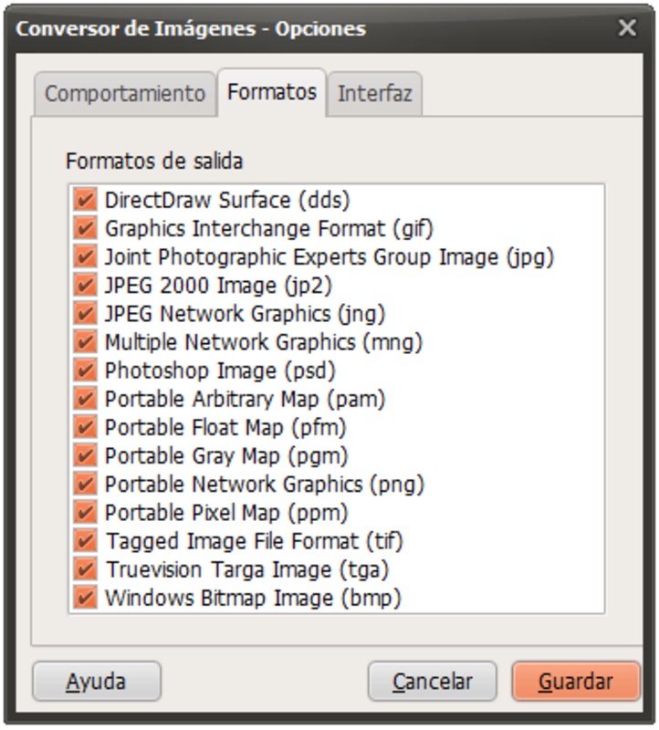 Conversor de Imágenes 1.3 for Windows Screenshot 1