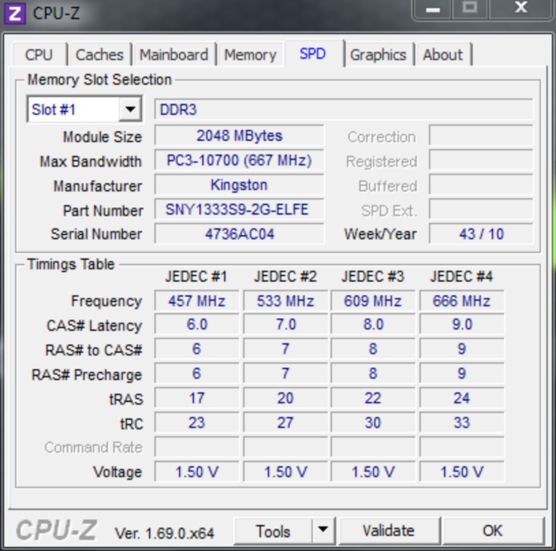 CPU-Z Portable 2.05 for Windows Screenshot 2
