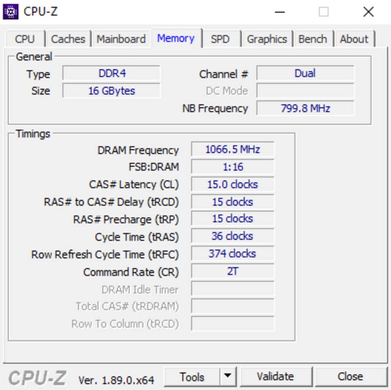 CPU-Z 2.05 for Windows Screenshot 6