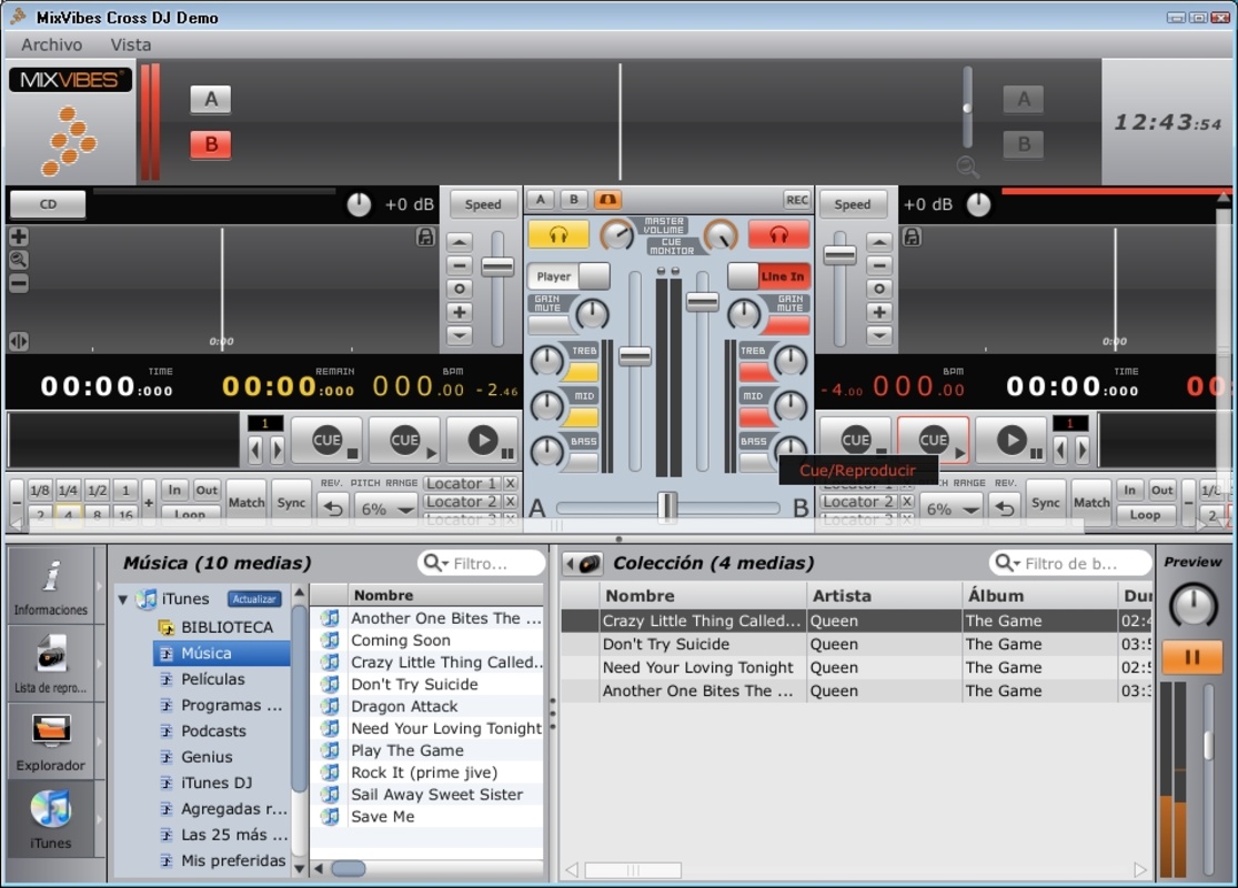 Cross DJ Pro 4.2.0 for Windows Screenshot 2