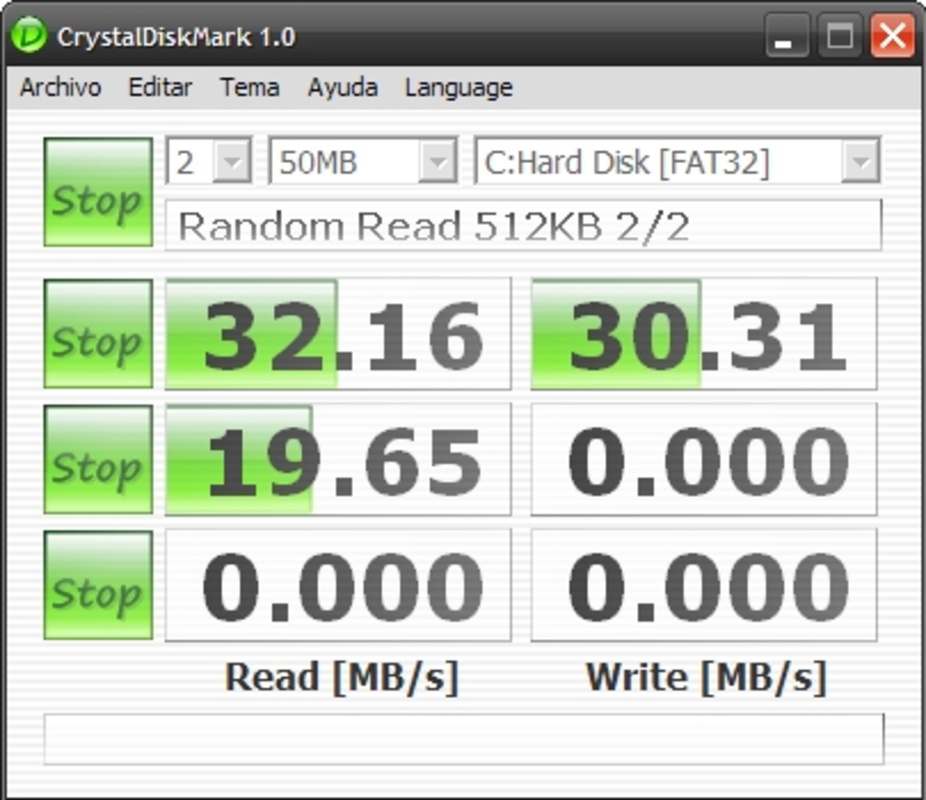 CrystalDiskMark 8.0.4c for Windows Screenshot 1