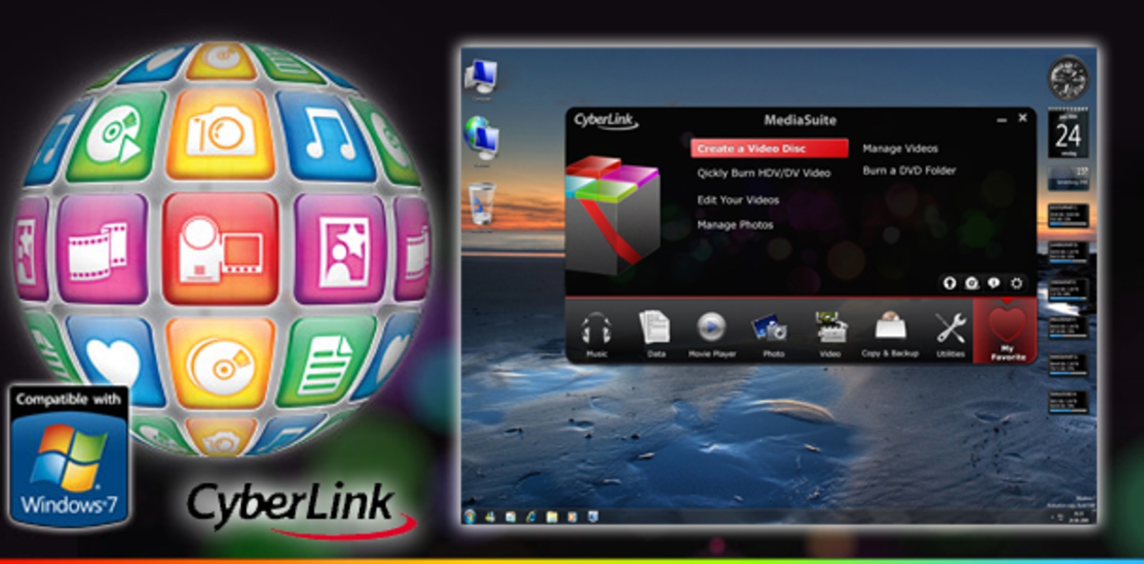 CyberLink Media Suite 12 for Windows Screenshot 5