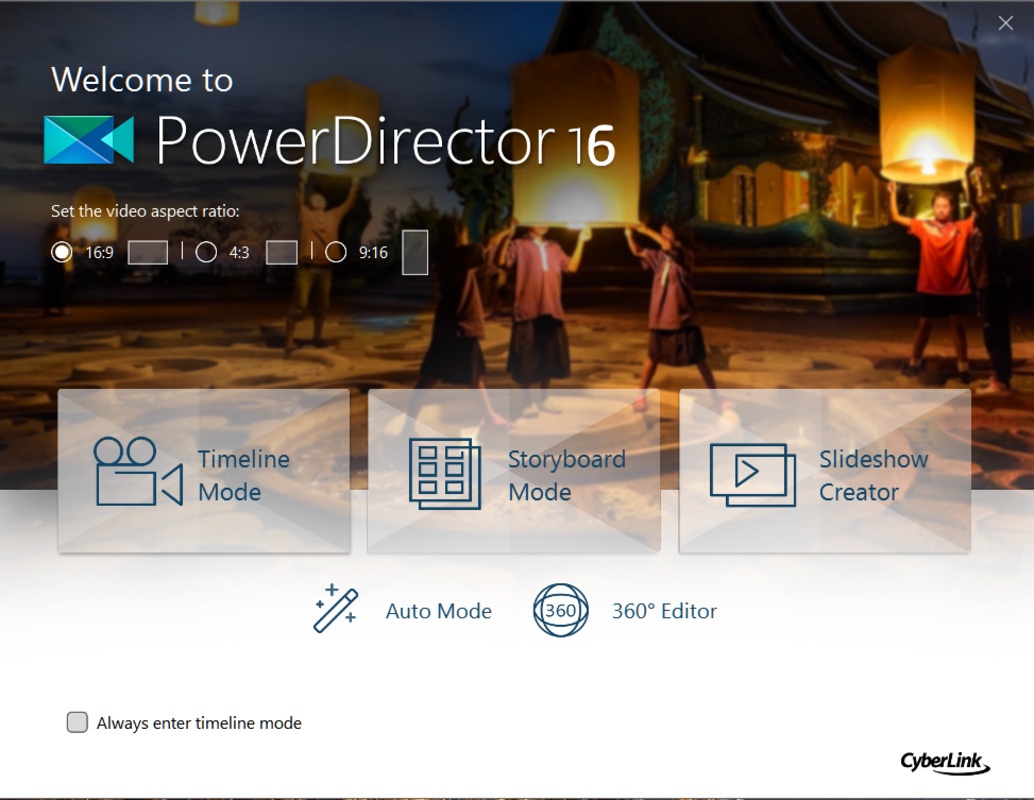 Cyberlink PowerDirector 365 20 Build 3001 for Windows Screenshot 1