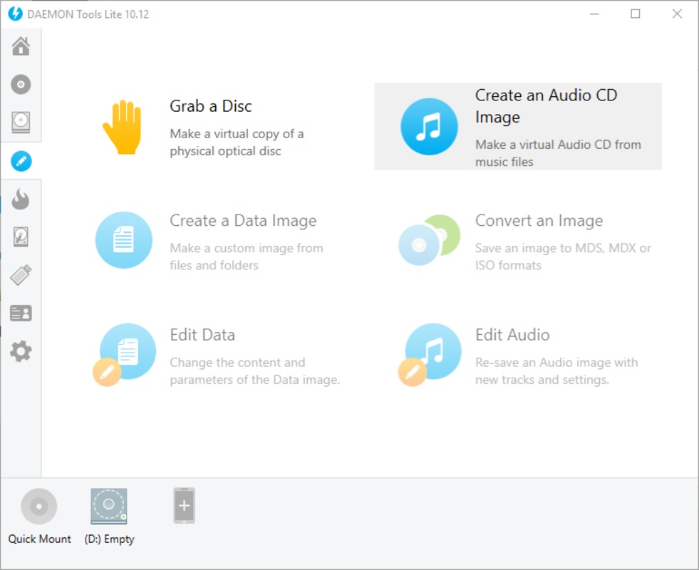 DAEMON Tools Lite 12.0.0 for Windows Screenshot 4