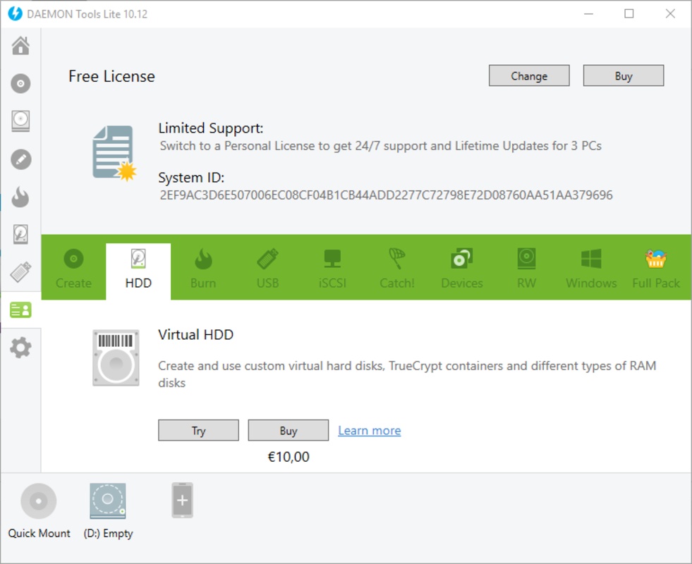 DAEMON Tools Lite 12.0.0 for Windows Screenshot 5