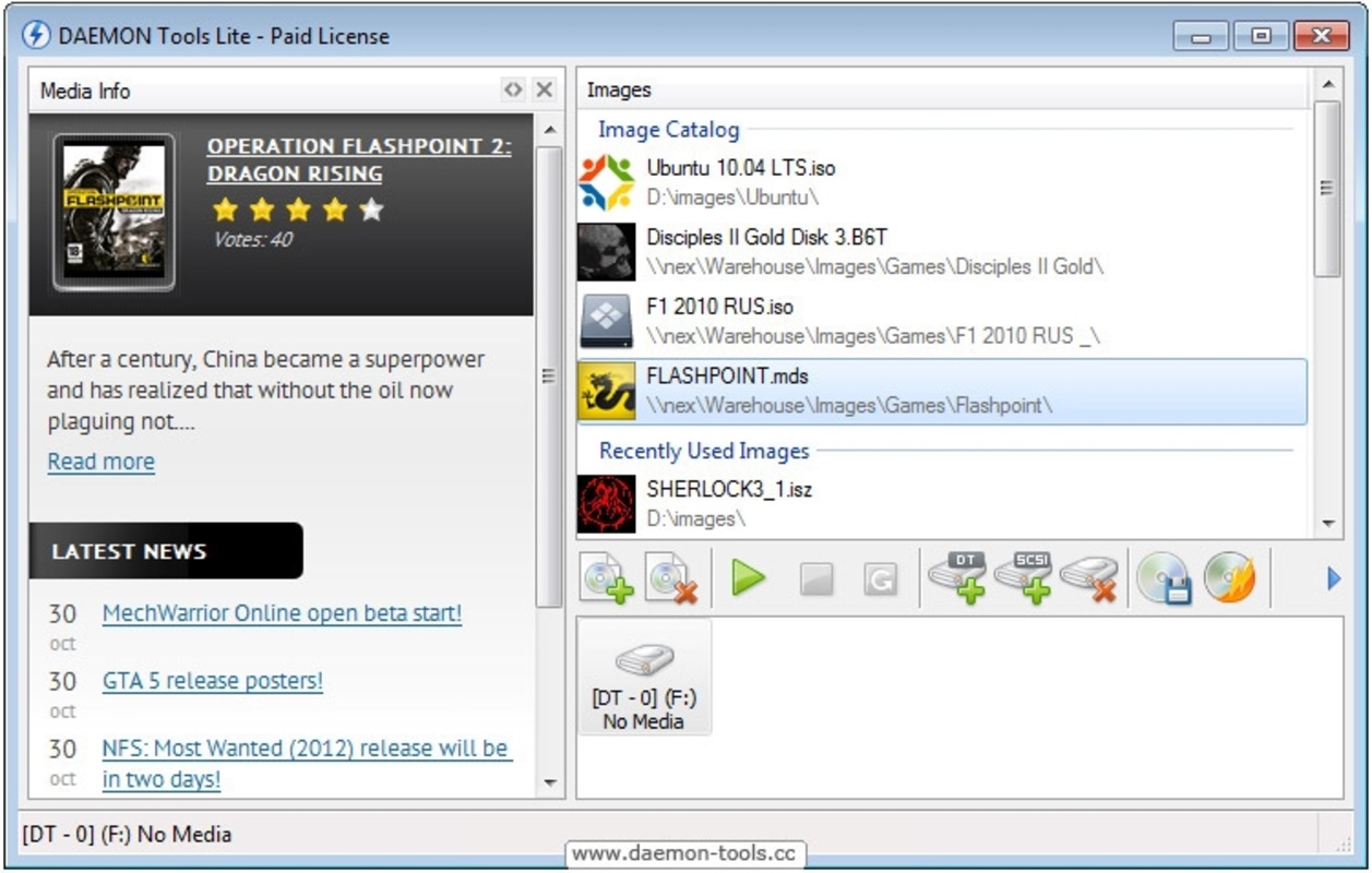 DAEMON Tools 5.7.0 for Windows Screenshot 3
