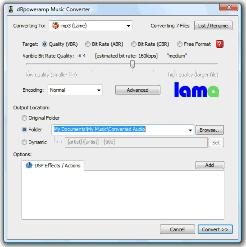 dBpowerAMP Music Converter R17.7 for Windows Screenshot 2