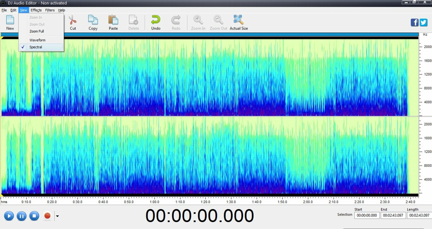 DJ Audio Editor 9.1 for Windows Screenshot 1