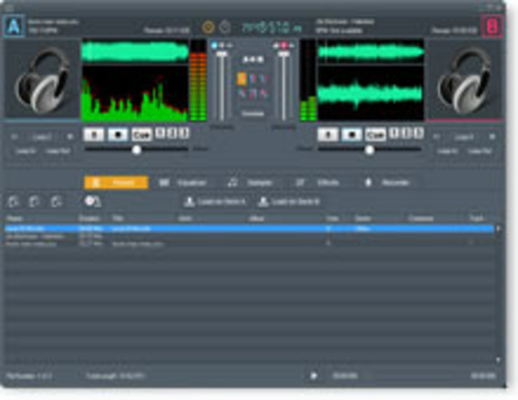 DJ Mix Studio 1.1 feature