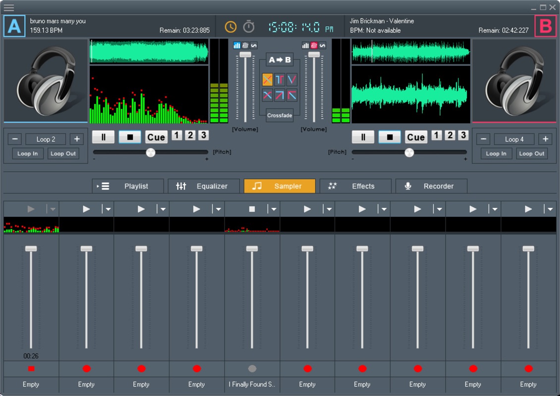 DJ Mix Studio 1.1 for Windows Screenshot 2