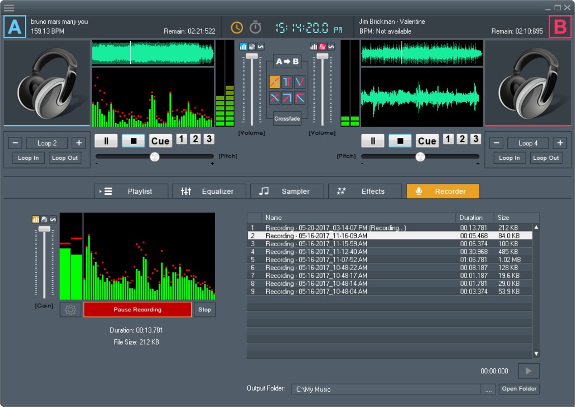 DJ Mix Studio 1.1 for Windows Screenshot 3