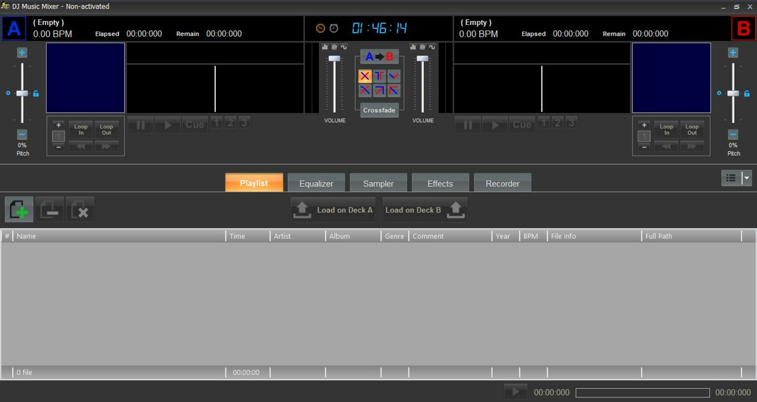 DJ Music Mixer 8.6 for Windows Screenshot 1