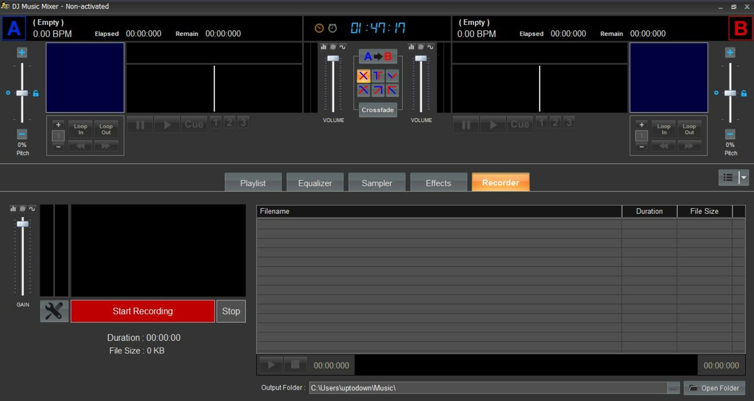 DJ Music Mixer 8.6 for Windows Screenshot 2