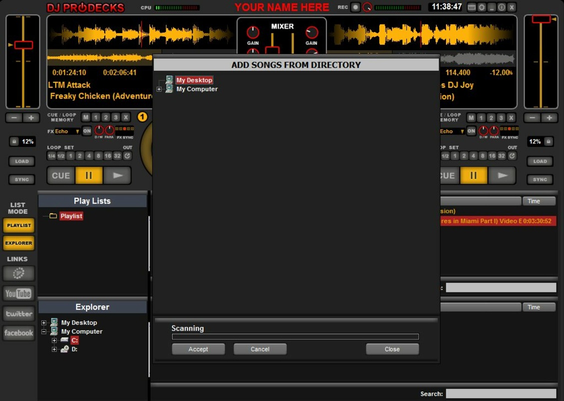 DJ ProDecks 2.0 for Windows Screenshot 3