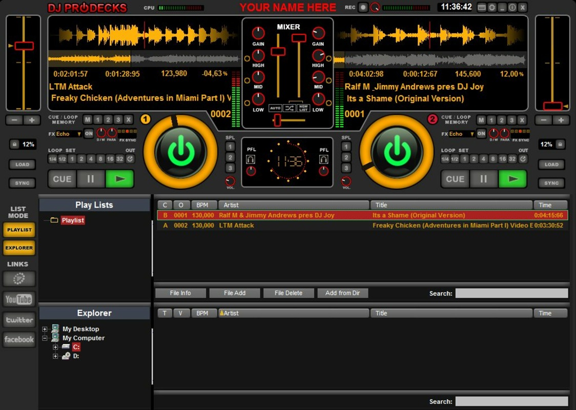 DJ ProDecks 2.0 for Windows Screenshot 4