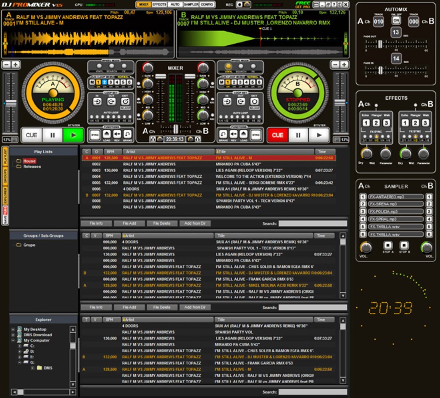 DJ ProMixer 2.0 for Windows Screenshot 4