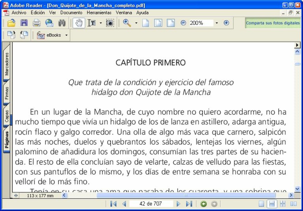 Don Quijote de la Mancha  for Windows Screenshot 2