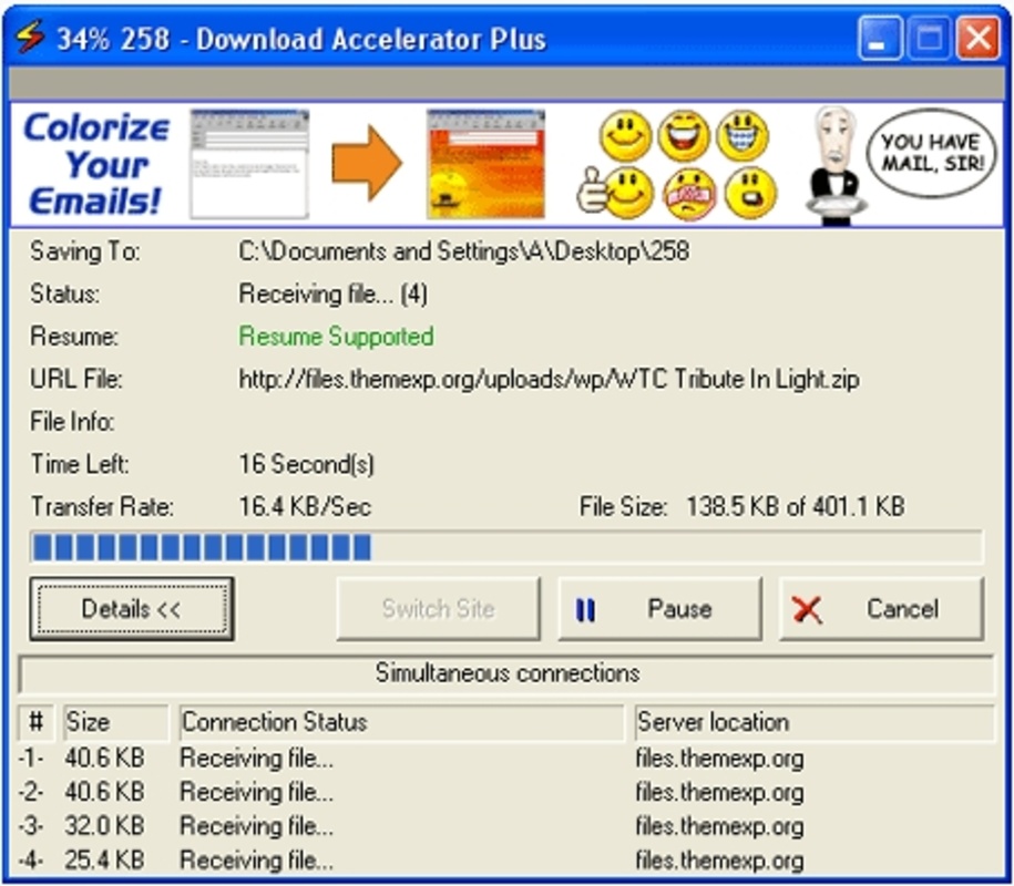 Download Accelerator Plus 10.0.6.0 for Windows Screenshot 3