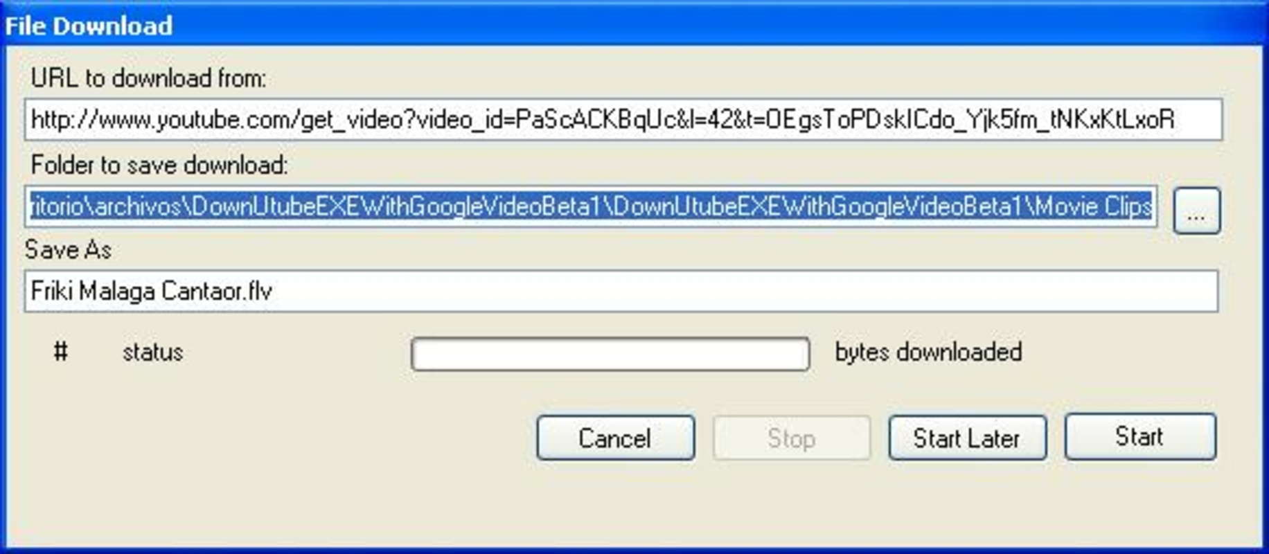 DownUtube with Google Video 3.0 Beta 3 for Windows Screenshot 3