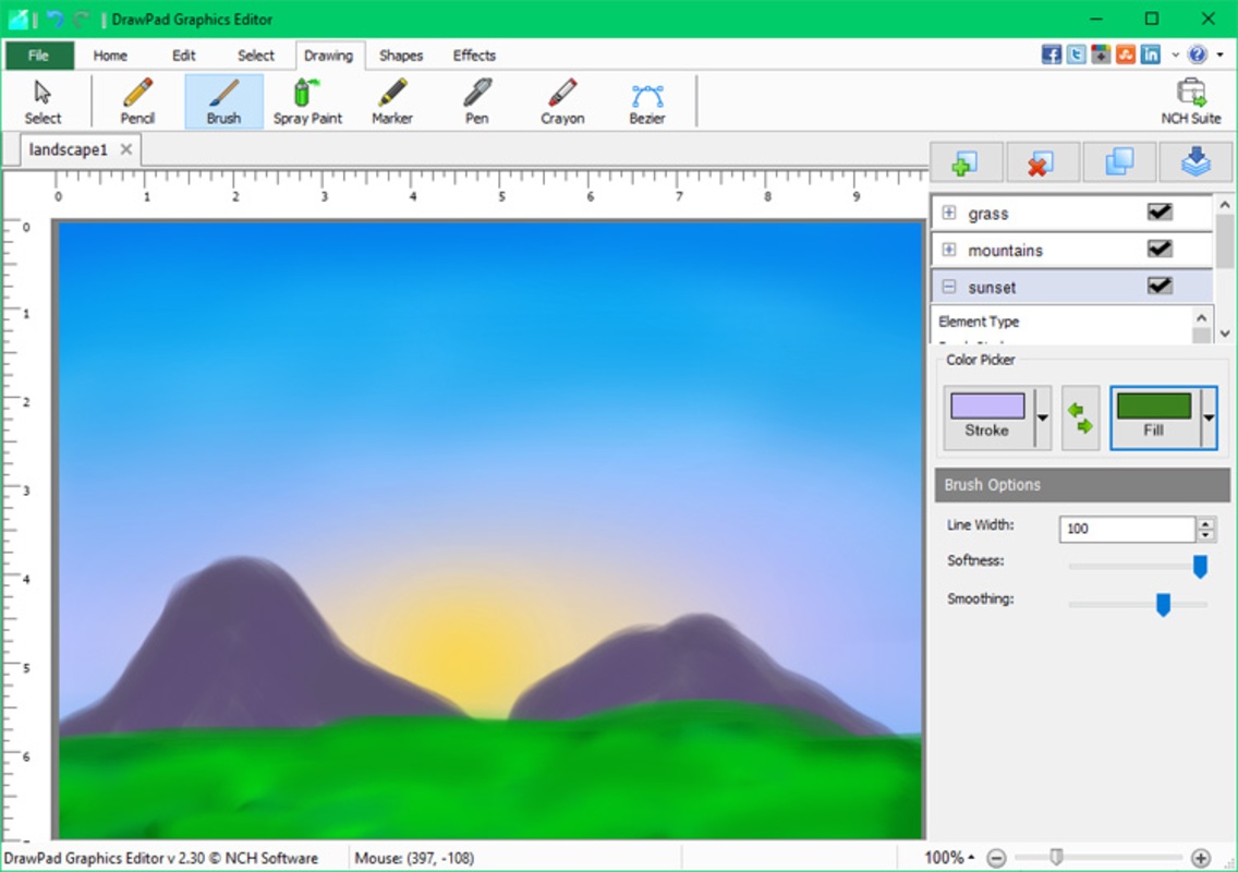 DrawPad Professional 10.11 for Windows Screenshot 2