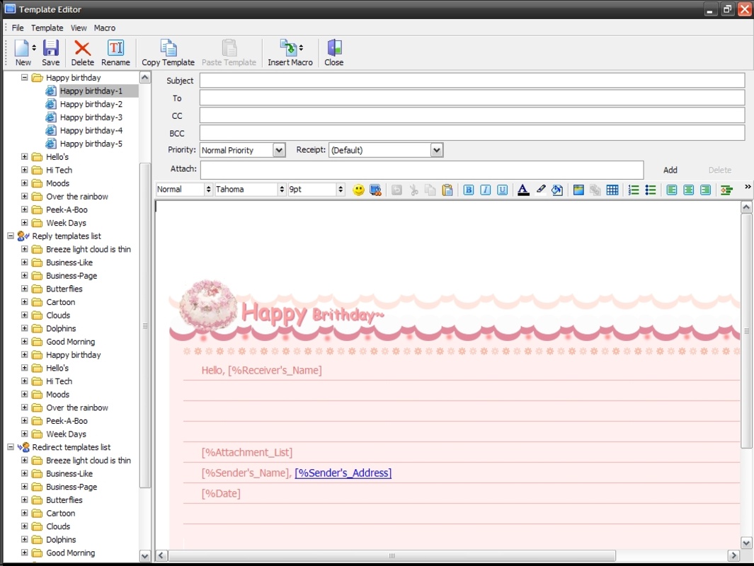 DreamMail 6.6.6.6 for Windows Screenshot 3