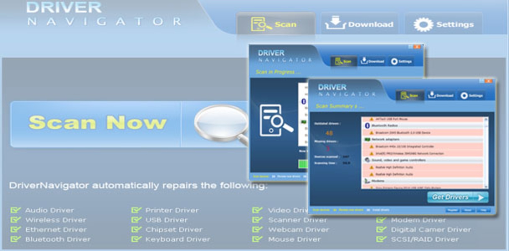 Driver Navigator 1.2.2 for Windows Screenshot 1
