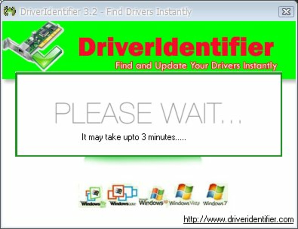 DriverIdentifier 6.1.0.0 for Windows Screenshot 1