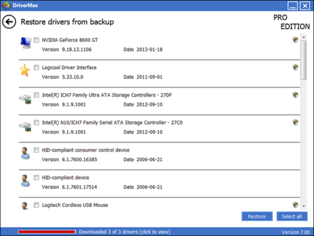 DriverMax 15.14 for Windows Screenshot 3