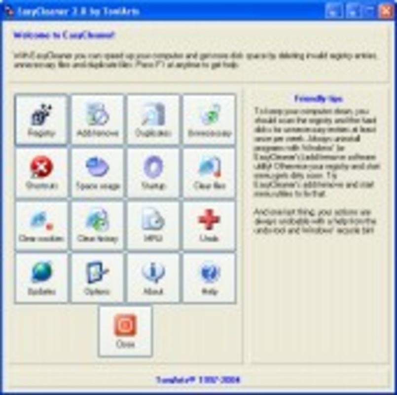 EasyCleaner 2.0 for Windows Screenshot 1