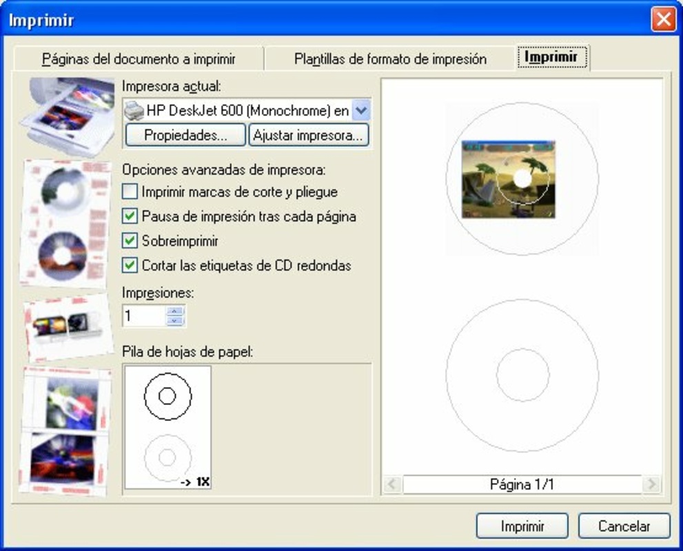 Etiquetas CD – DVD Expert 4.15 for Windows Screenshot 2