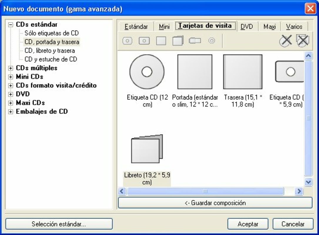 Etiquetas CD – DVD Expert 4.15 for Windows Screenshot 4