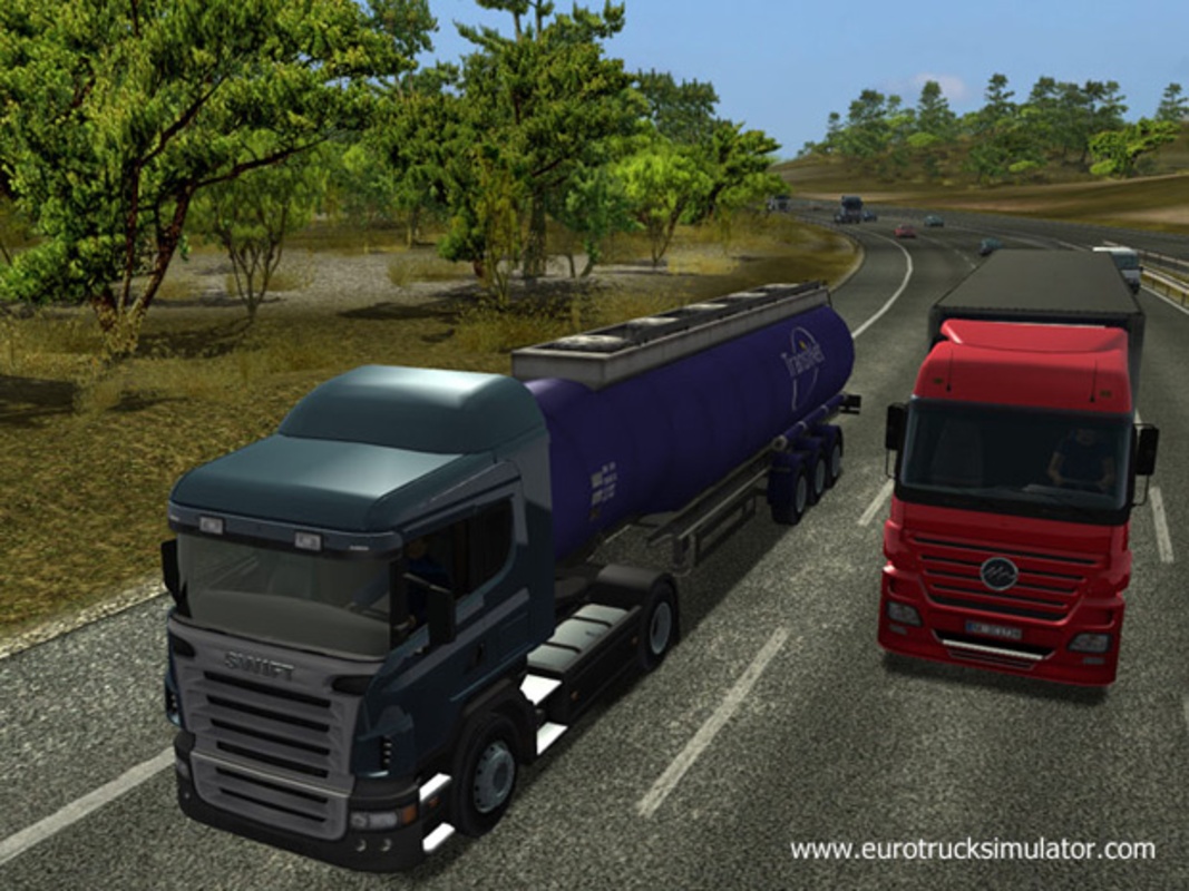 Euro Truck Simulator 1.3b for Windows Screenshot 1