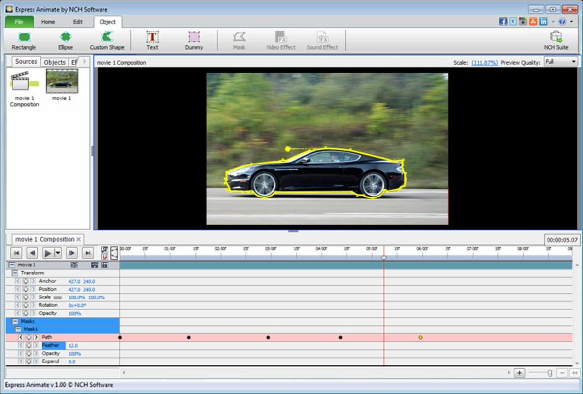 Express Animate Free Animation Software 9.30 for Windows Screenshot 5