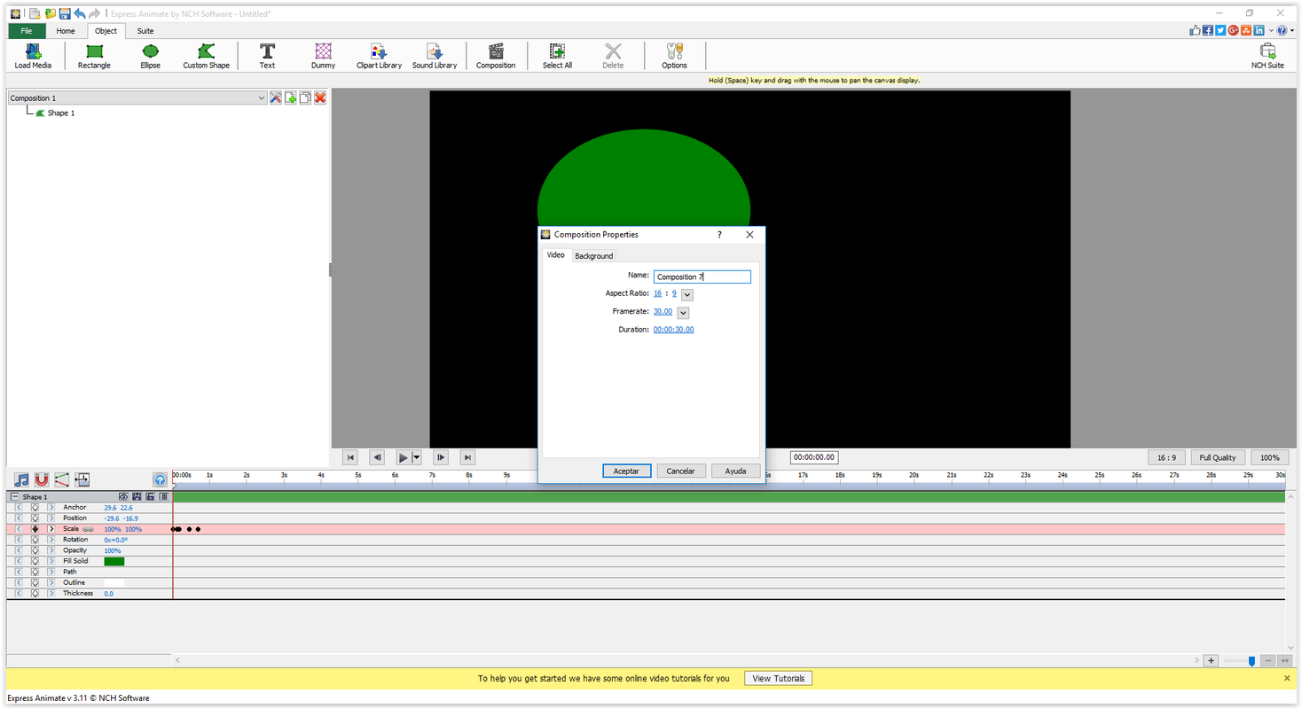 Express Animate Free Animation Software 9.30 for Windows Screenshot 9