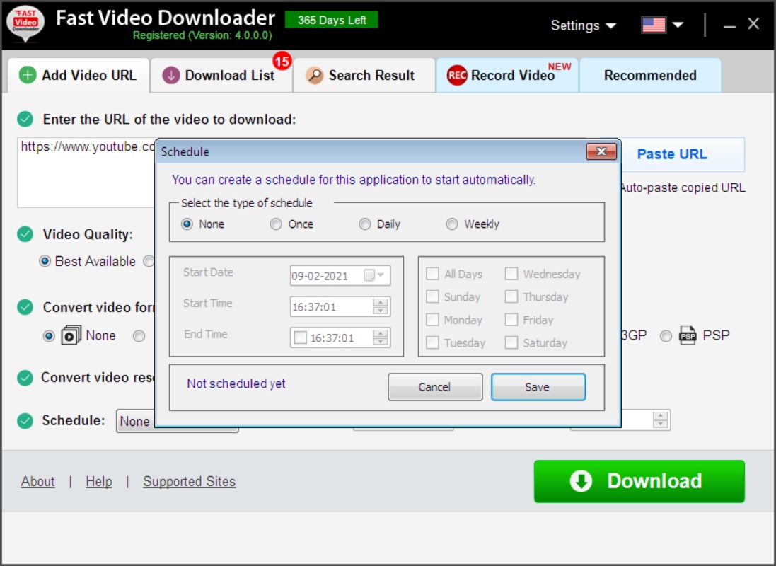 Fast Video Downloader 4.0.0.46 for Windows Screenshot 12