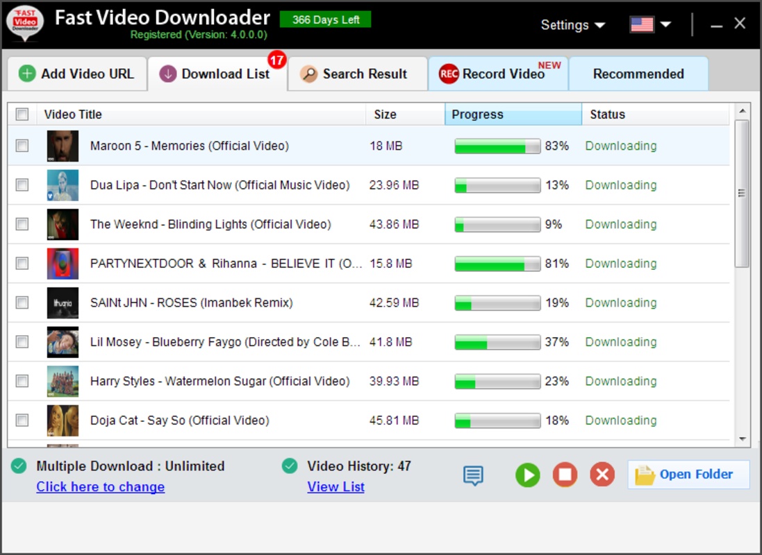 Fast Video Downloader 4.0.0.46 for Windows Screenshot 17