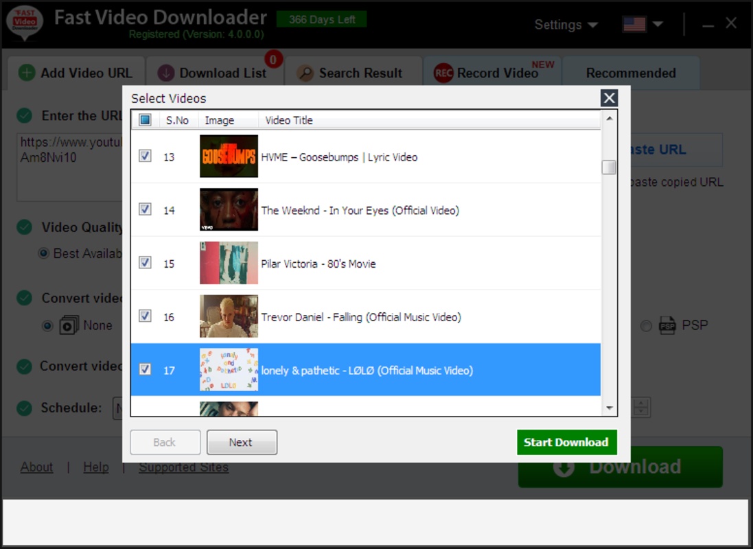 Fast Video Downloader 4.0.0.46 for Windows Screenshot 18