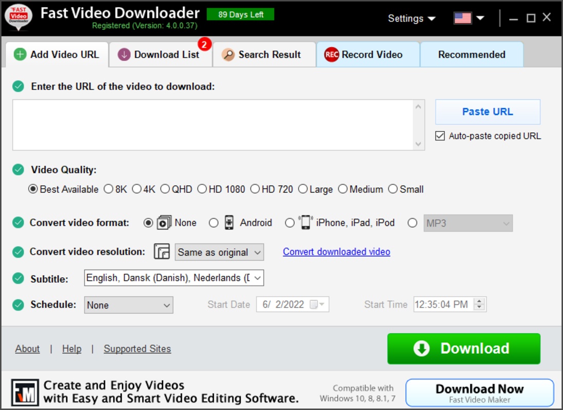 Fast Video Downloader 4.0.0.46 for Windows Screenshot 8