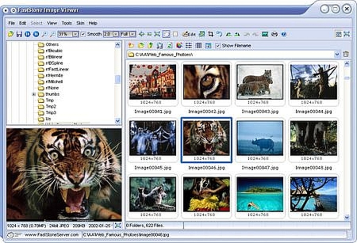 FastStone Image Viewer 7.7 for Windows Screenshot 2