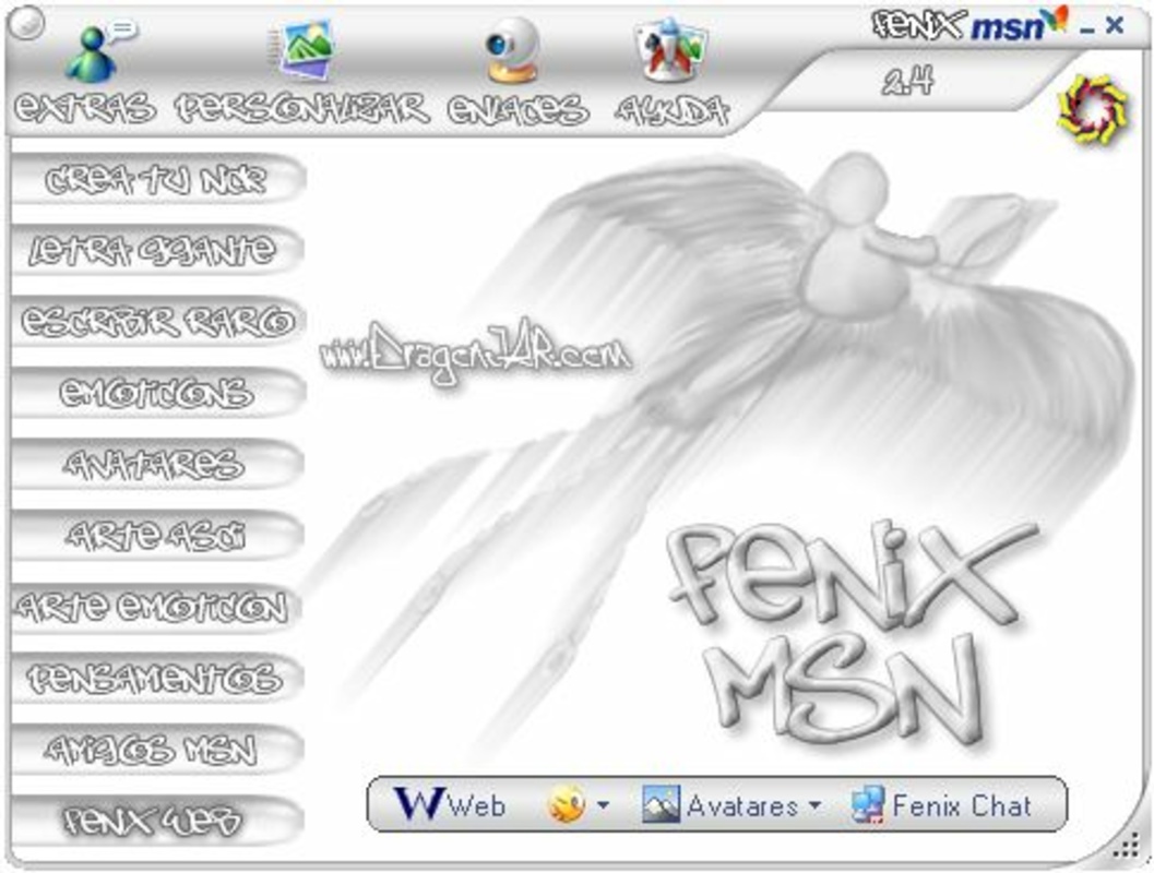 Fenix MSN 2.5 for Windows Screenshot 3