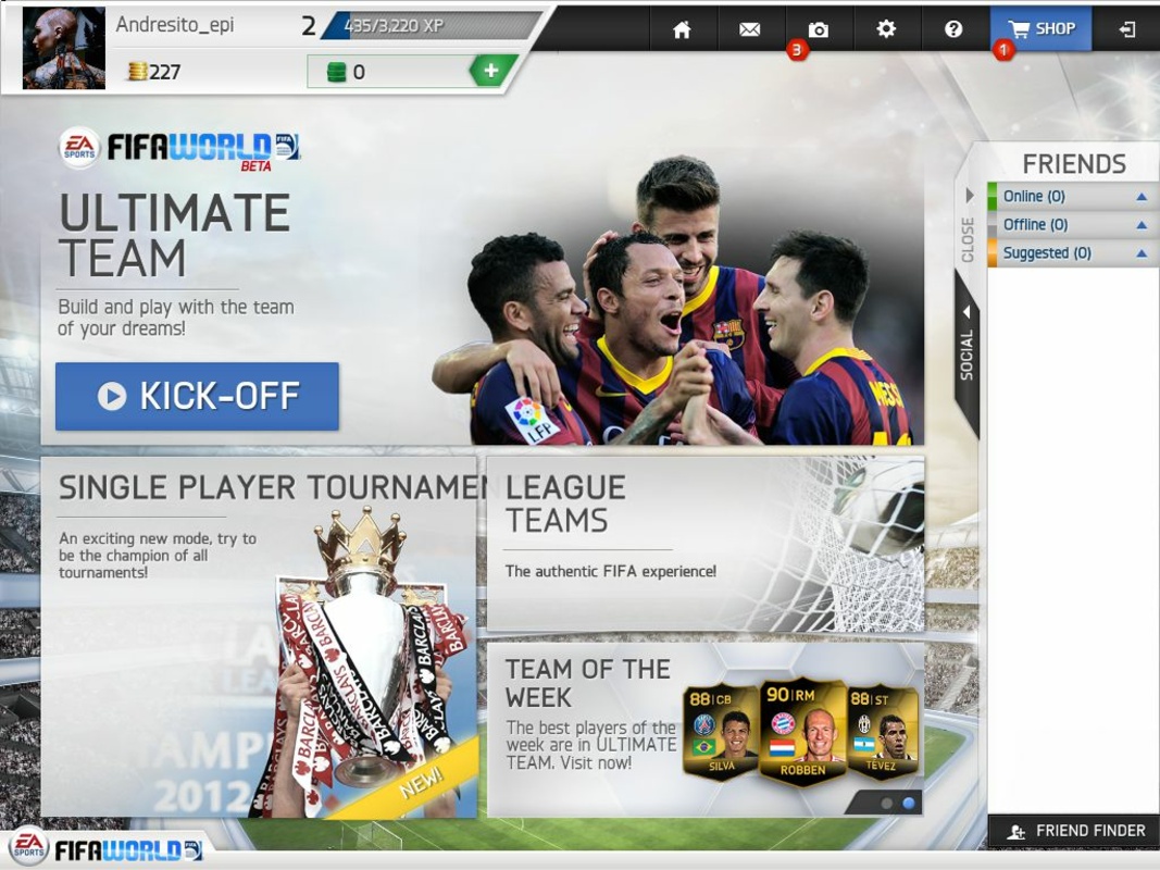 FIFA World Beta for Windows Screenshot 5
