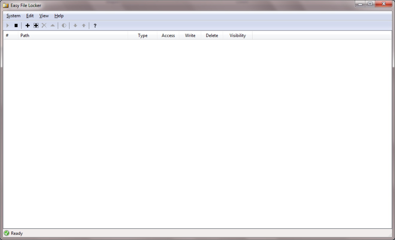 File Locker 1.1 for Windows Screenshot 1