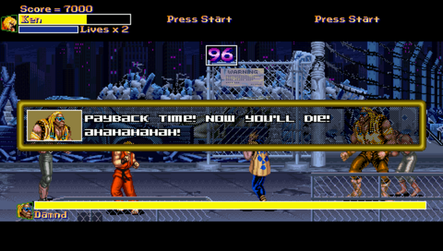 Final Fight Gold 1.0 feature