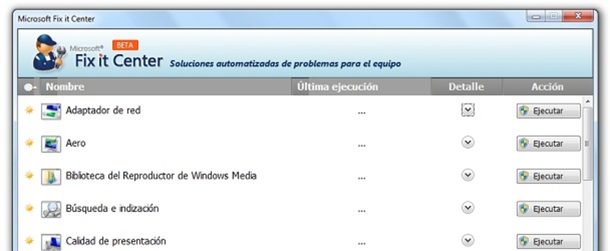 Fix it Center 1.0.0080 for Windows Screenshot 1